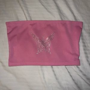 shein off the shoulder crop top